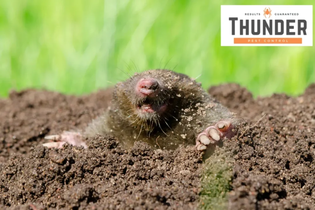 mole's face